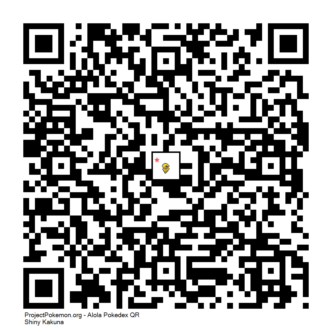 Cdigo QR de Kakuna variocolor